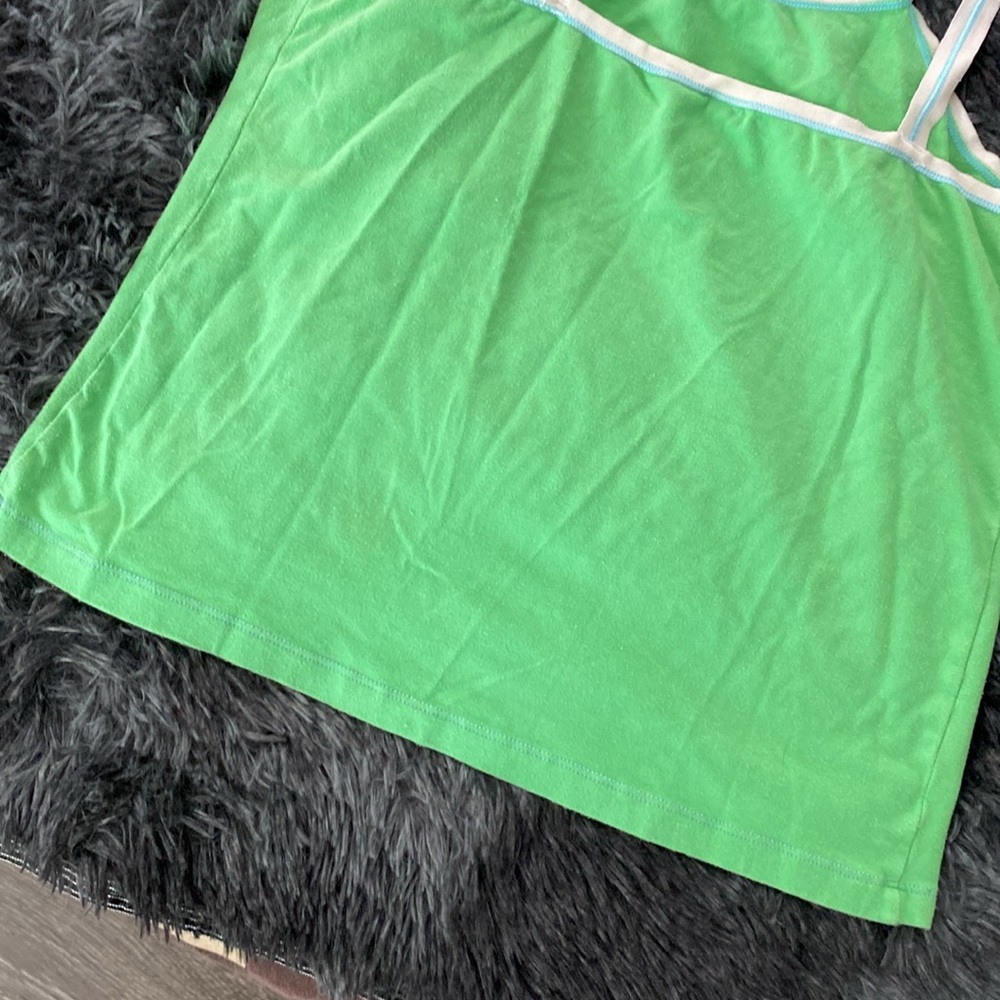 “Glam Chick” Green sleepwear tank top - Picture 14 of 17